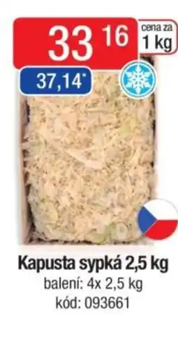 Qanto Kapusta sypká nabídka