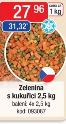 Qanto Zelenina s kukuřicí nabídka