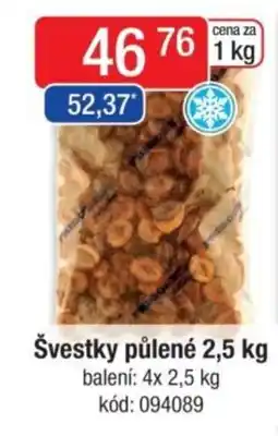 Qanto Švestky půlené nabídka