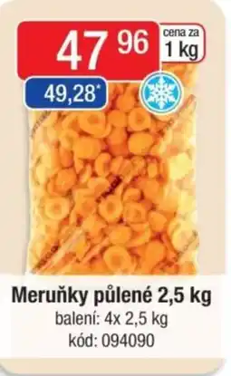 Qanto Meruňky půlené nabídka