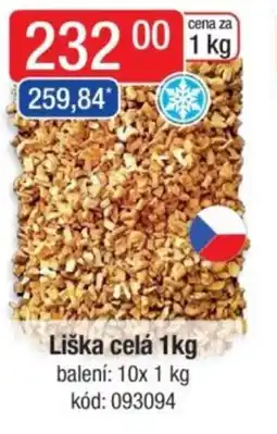 Qanto Liška celá nabídka