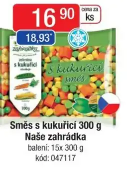 Qanto Směs s kukuřicí Naše zahrádka nabídka