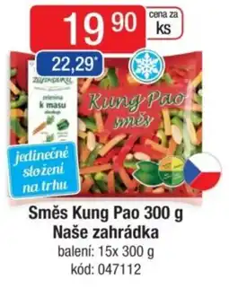 Qanto Směs Kung Pao Naše zahrádka nabídka