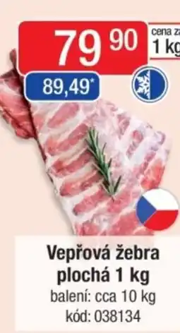 Qanto Vepřová žebra plochá nabídka