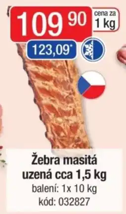 Qanto Žebra masitá uzená nabídka