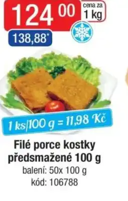Qanto Filé porce kostky předsmažené nabídka
