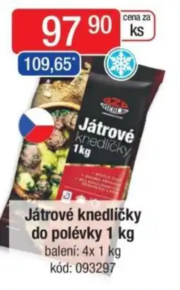 Qanto Játrové knedlíčky do polévky nabídka