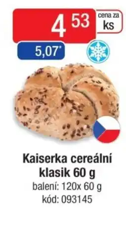 Qanto Kaiserka cereální klasik nabídka