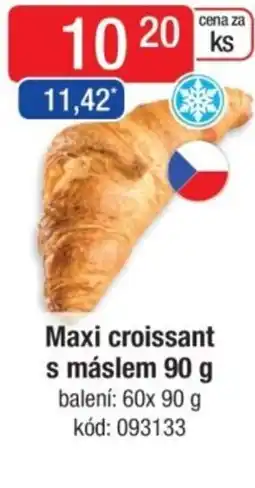 Qanto Maxi croissant s máslem nabídka