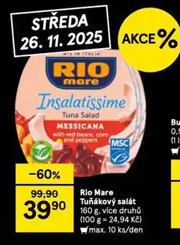 Tesco Rio mare tuňák nabídka