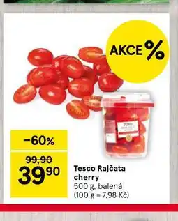 Tesco Rajčata cherry nabídka