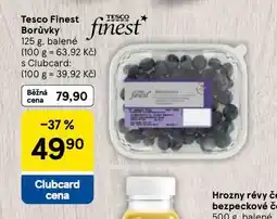 Tesco Borůvky nabídka