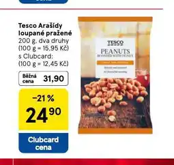 Tesco Arašídy loupané pražené nabídka