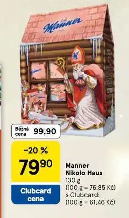 Tesco Manner nikolo haus nabídka