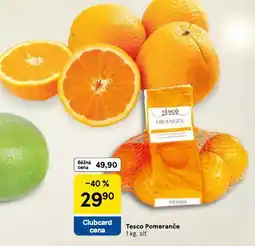 Tesco Pomeranče nabídka