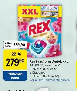 Tesco Rex prací prostředek nabídka