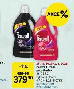 Tesco Perwoll speciální gel na praní nabídka
