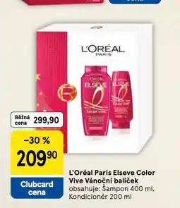 Tesco Loreal paris vánoční balíček nabídka