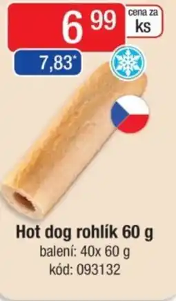 Qanto Hot dog rohlík nabídka
