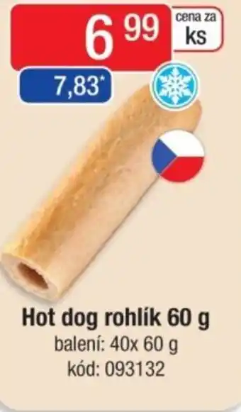 Hot dog rohlík