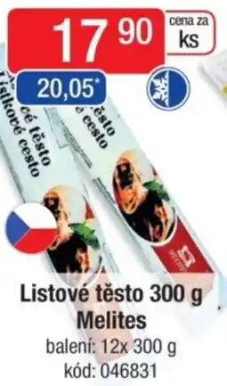 Qanto Listové těsto Melites nabídka