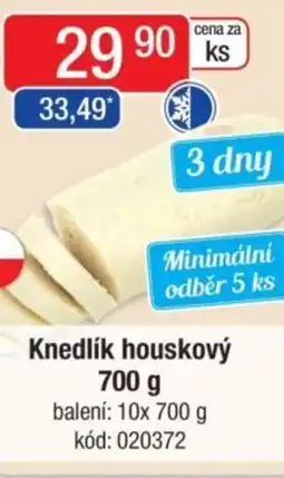 Qanto Knedlík houskový nabídka