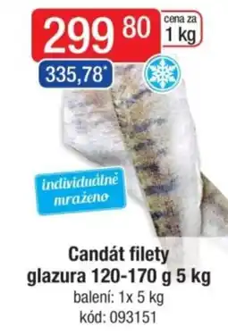 Qanto Candát filety glazura nabídka