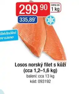 Qanto Losos norský filet s kůží nabídka