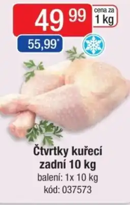 Qanto Čtvrtky kuřecí zadní nabídka