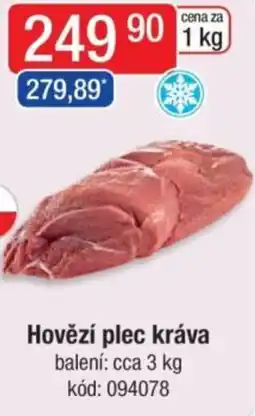 Qanto Hovězí plec kráva nabídka