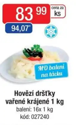 Qanto Hovězí dršťky vařené krájené nabídka