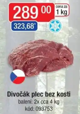 Qanto Divočák plec bez kosti nabídka
