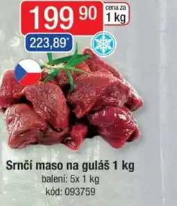 Qanto Srnčí maso na guláš nabídka