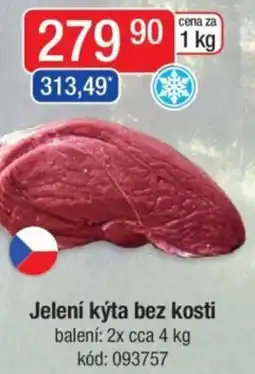 Qanto Jelení kýta bez kosti nabídka