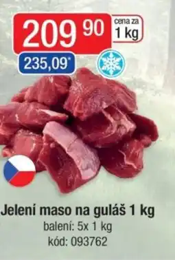 Qanto Jelení maso na guláš nabídka