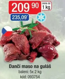 Qanto Dančí maso na guláš nabídka