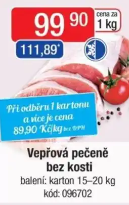 Qanto Vepřová pečeně bez kosti nabídka