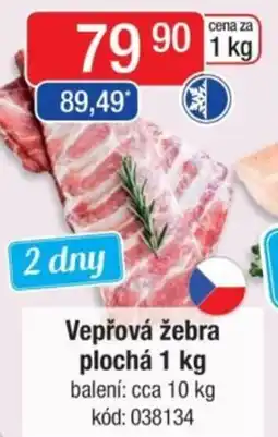 Qanto Vepřová žebra plochá nabídka