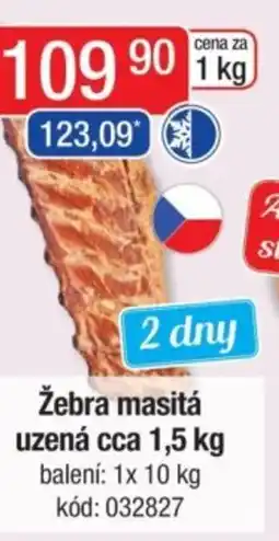 Qanto Žebra masitá uzená nabídka