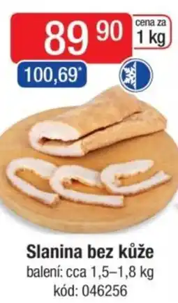 Qanto Slanina bez kůže nabídka