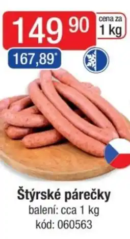 Qanto Štýrské párečky nabídka