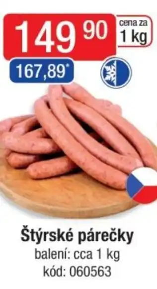 Qanto Štýrské párečky nabídka