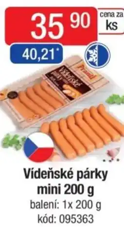 Qanto Vídeňské párky mini nabídka