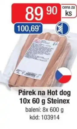 Qanto Párek na Hot dog Steinex nabídka