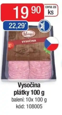 Qanto Vysočina plátky nabídka