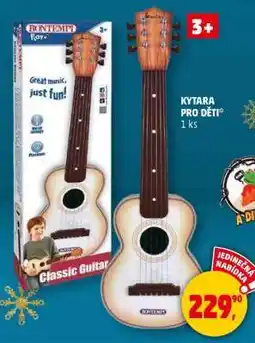 Penny Market Kytara pro děti nabídka