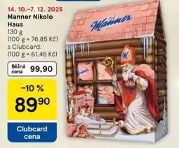 Tesco Manner Nikolo Haus nabídka