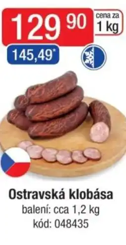 Qanto Ostravská klobása nabídka