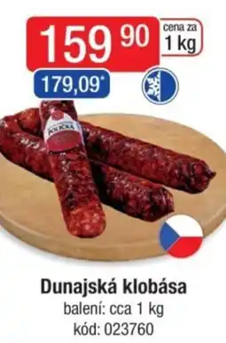 Qanto Dunajská klobása nabídka