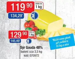 Qanto Sýr Gouda 48% nabídka